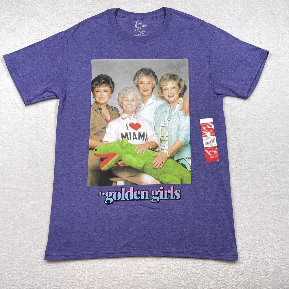 Golden Girls Shirt Women's Small Dorothy Rose Blanche Sophia TV Show